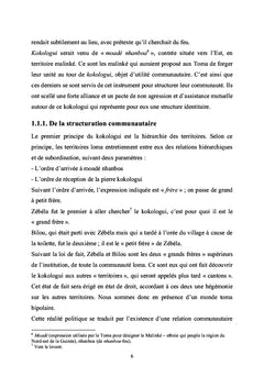 Les institutions sociales de prévention et de gestion des conflits en Guinée forestière