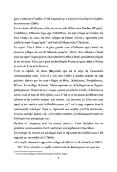Les institutions sociales de prévention et de gestion des conflits en Guinée forestière
