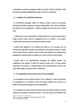 Le système de gouvernement municipal portugais
