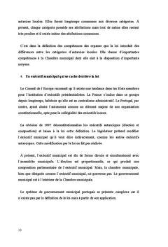 Le système de gouvernement municipal portugais