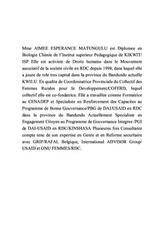 Dialogue politique national inclusif en RDC