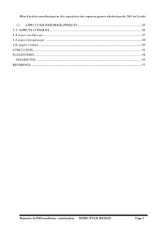 Pratiques anesthésiques