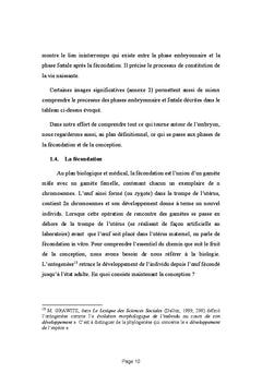 L'Embryon Humain à la lumière de la culture africaine