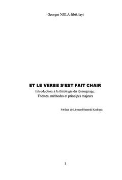 Et le Verbe s'est fait chair