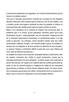 Les droits fondamentaux des tchadiens sous l'Ere DEBY