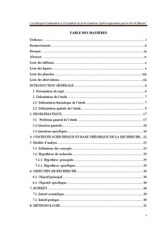 Les politiques d'urbanisation et d'occupation du sol au Cameroun