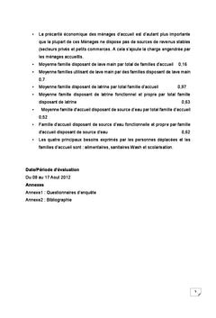 Accès à l'Eau Potable, Hygiène et Assainissement "AEPHA"
