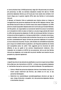 Accès à l'Eau Potable, Hygiène et Assainissement "AEPHA"