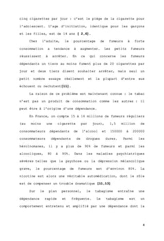 La prise de poids après l'arrêt tabagique