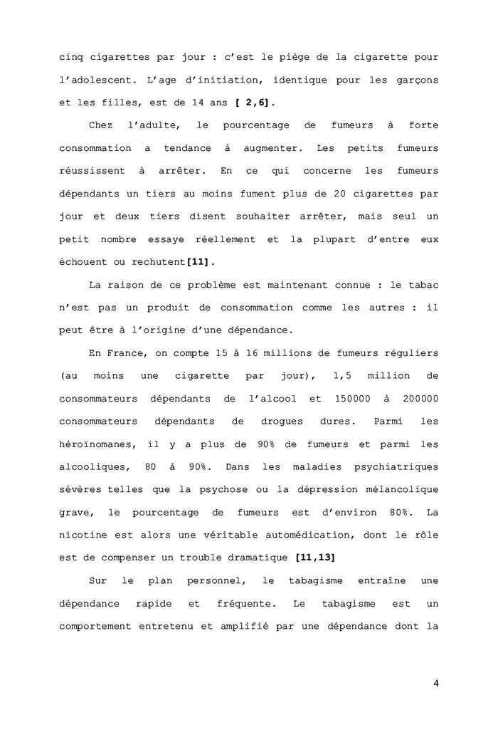 La prise de poids après l'arrêt tabagique