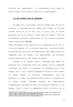 La prise de poids après l'arrêt tabagique