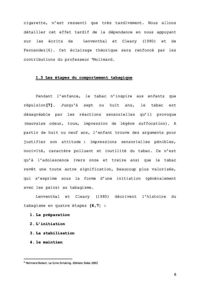 La prise de poids après l'arrêt tabagique