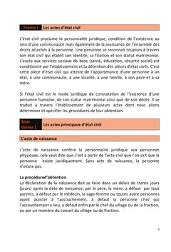 Guide sur Procédures d'obtention des documents civils au Mali