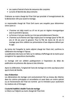 Guide sur Procédures d'obtention des documents civils au Mali