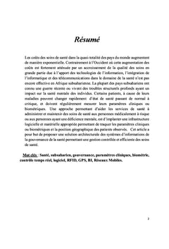 Amélioration des soins de santé dans les pays subsahariens