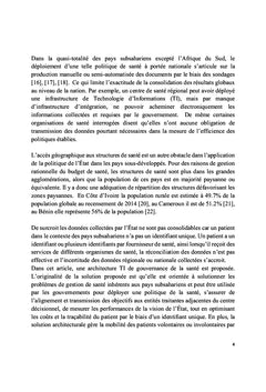 Amélioration des soins de santé dans les pays subsahariens