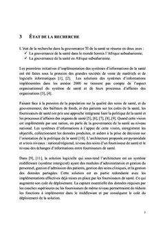Amélioration des soins de santé dans les pays subsahariens