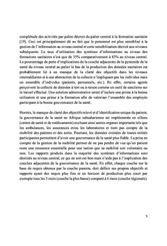 Amélioration des soins de santé dans les pays subsahariens