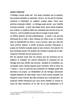 Provenances et Édification de la Musique Savante Marocaine