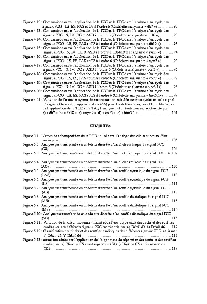 Traitement et analyse du signal Phonocardiogramme