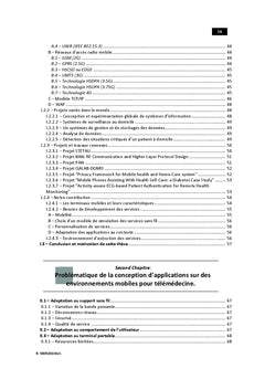 Développement des services dédiés à la santé sur Smartphone