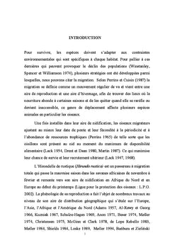 Reproduction de l'Hirondelle rustique dans le Nord Est Algérien