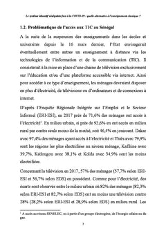 Le système éducatif sénégalais face à la COVID-19