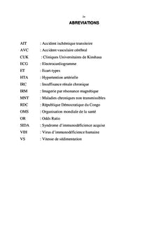 Tendance séculaire des accidents vasculaires cérébraux
