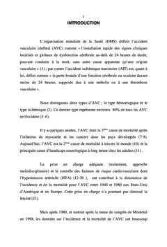 Tendance séculaire des accidents vasculaires cérébraux