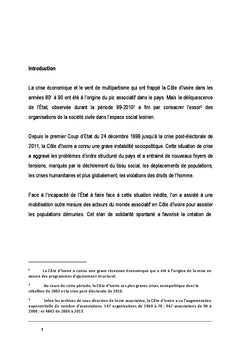 Comment ameliorer le secteur des OSC en Cote d'Ivoire?