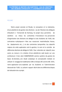 UV Projet