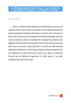 UV Projet