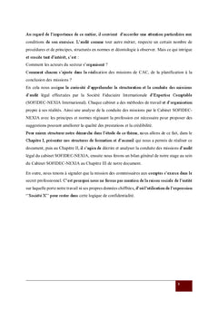 Conduite d'une mission de CAC par un cabinet d'expertise comptable