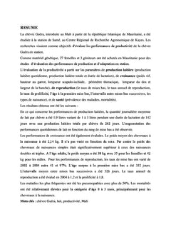 La chèvre Guéra