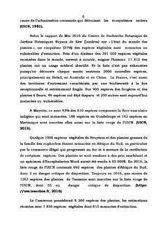 De la vulnérabilité des essences forestières dans les aires protégées