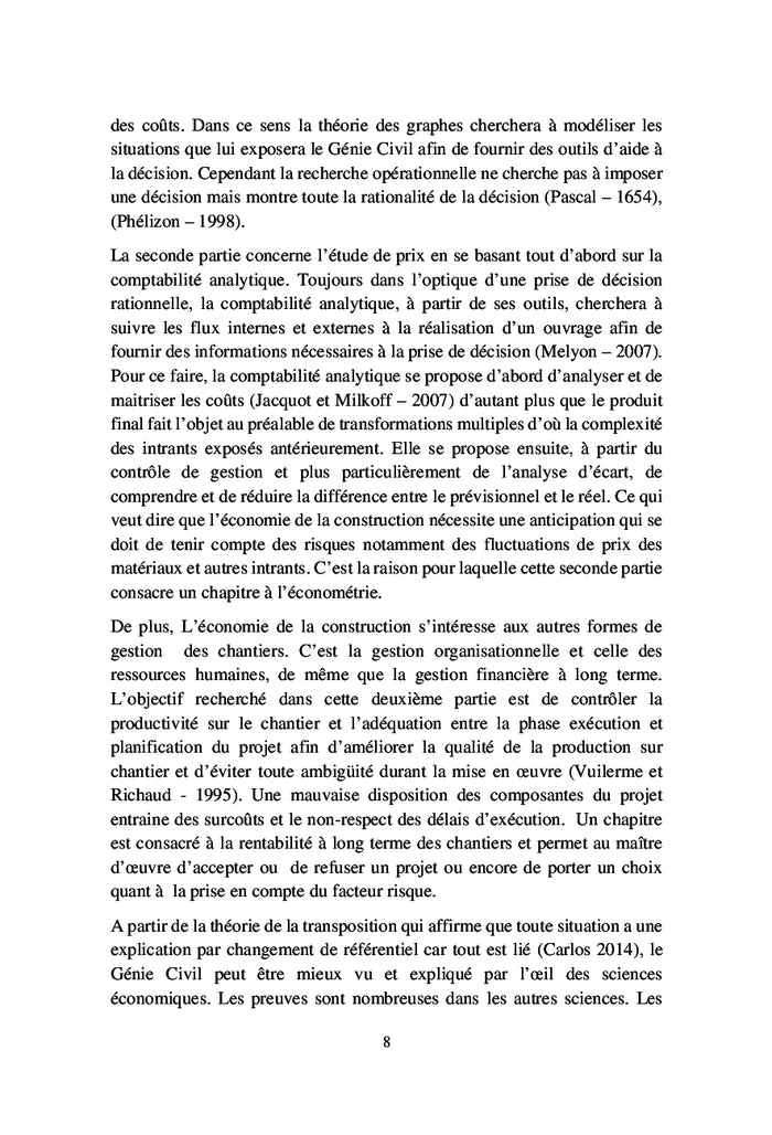 Économie de la construction