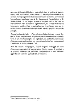 Économie de la construction