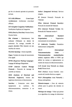 Applications Multimédia Interactives et Réseaux sans fil