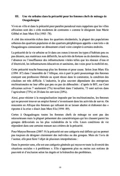 Sociologie de la femme et du genre au Burkina Faso