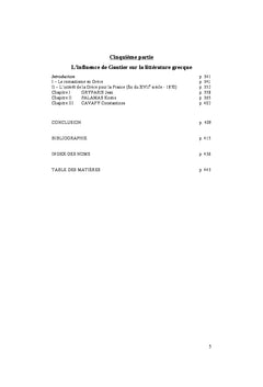 La référence grecque chez Gautier