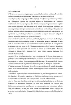 Farine d'asticots bon aliment des cailleteaux en croissance