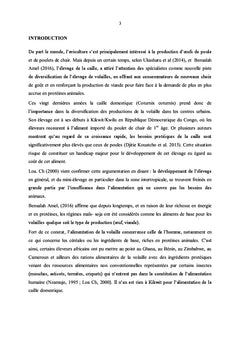 Farine d'asticots bon aliment des cailleteaux en croissance