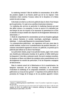Publicité et choix de la banque par les particuliers au Maroc
