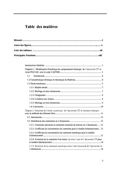 Modélisation numérique par les méthodes XFEM et MEF