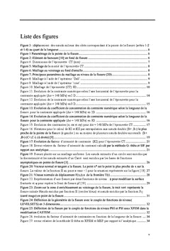 Modélisation numérique par les méthodes XFEM et MEF