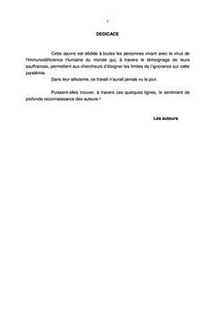 Evaluation de la qualité de vie des personnes vivant avec le VIH/SIDA