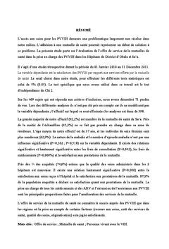Offre de service de la mutuelle de santé pour les personnes VIH