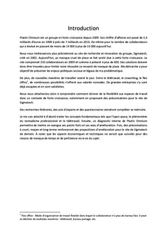 La flexibilité des espaces de travail au coeur des préoccupations