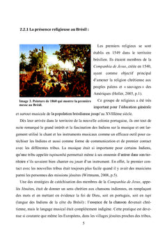 Aspects de la musique et de l'enseignement musical au Brésil