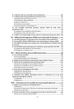 Etude de la sterilite des hybrides chez Paramecium tetraurelia
